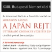 Könyvbemutató - Muraközy László: A japán rejtély