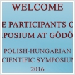 Polish-Hungarian Scientific Symposium 2016